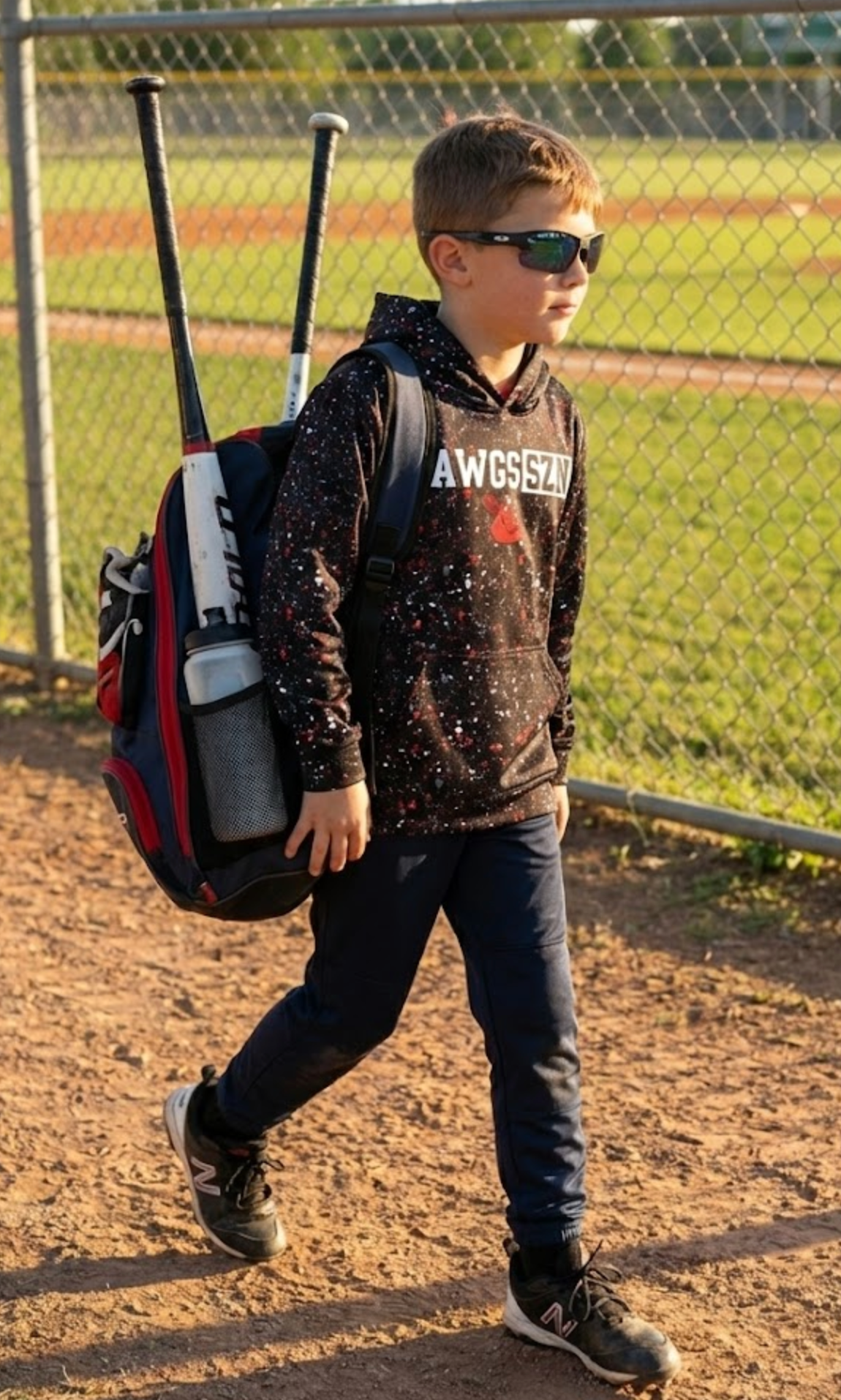 DAWGS SZN Hoodie - Splatter Print