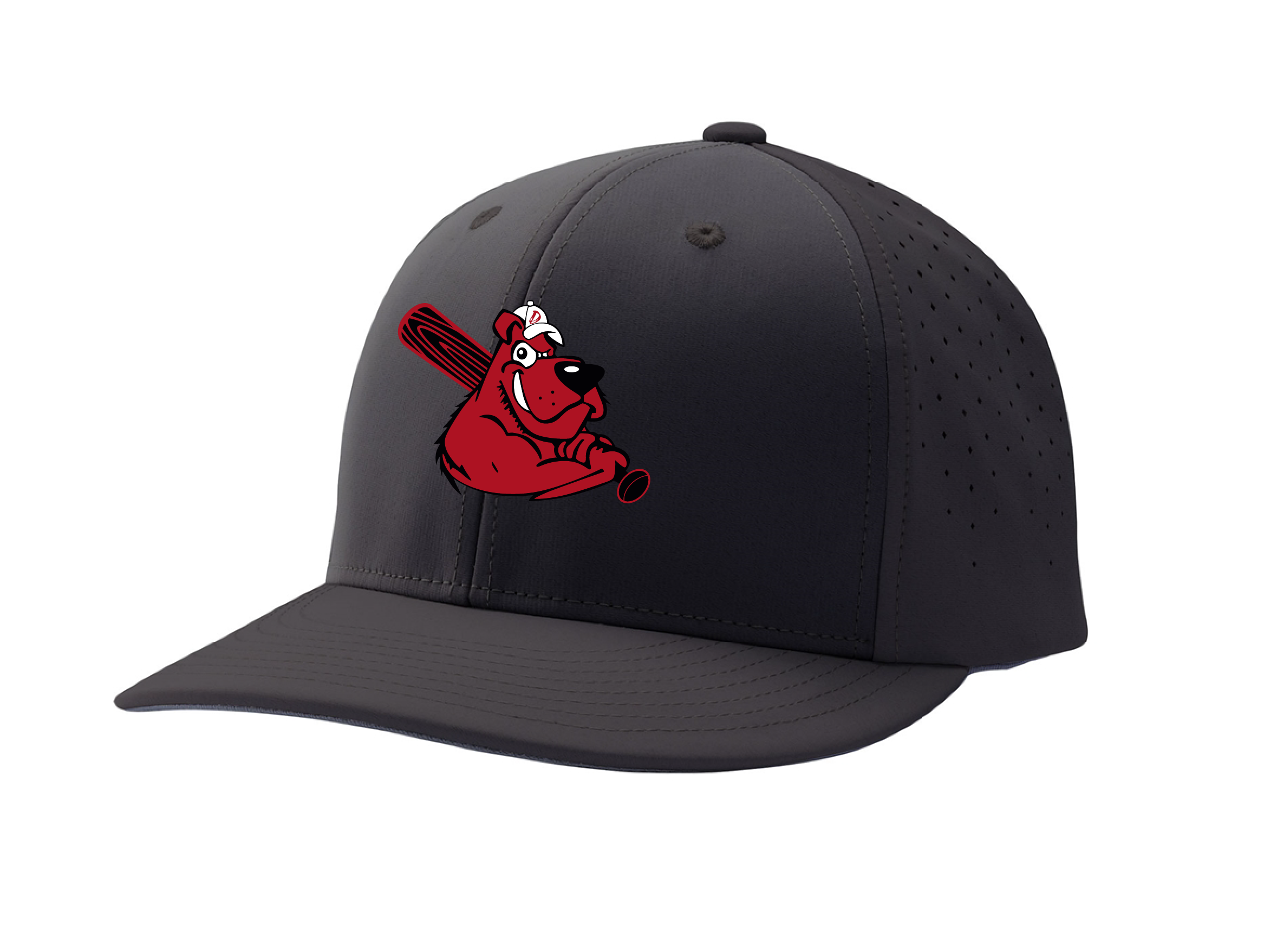 Black DAWGS Game Hat