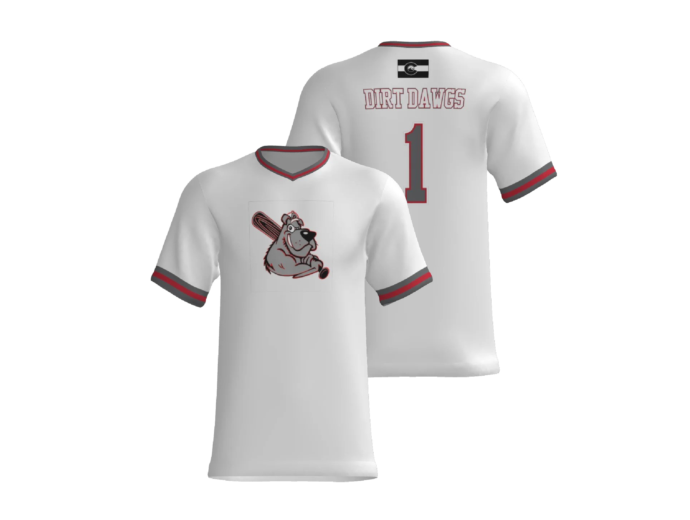 White DAWGS Jersey